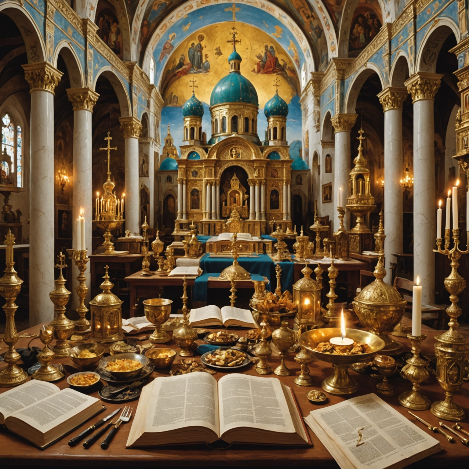 Православие церковное: духовная культура и её отражение в церковных артефактах