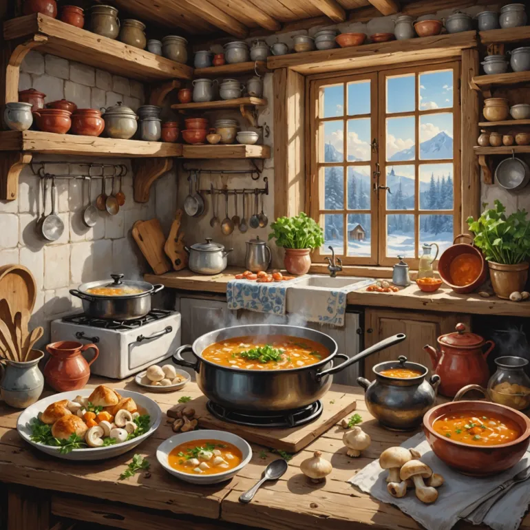 Искусство приготовления супа из замороженных белых грибов: секреты и советы